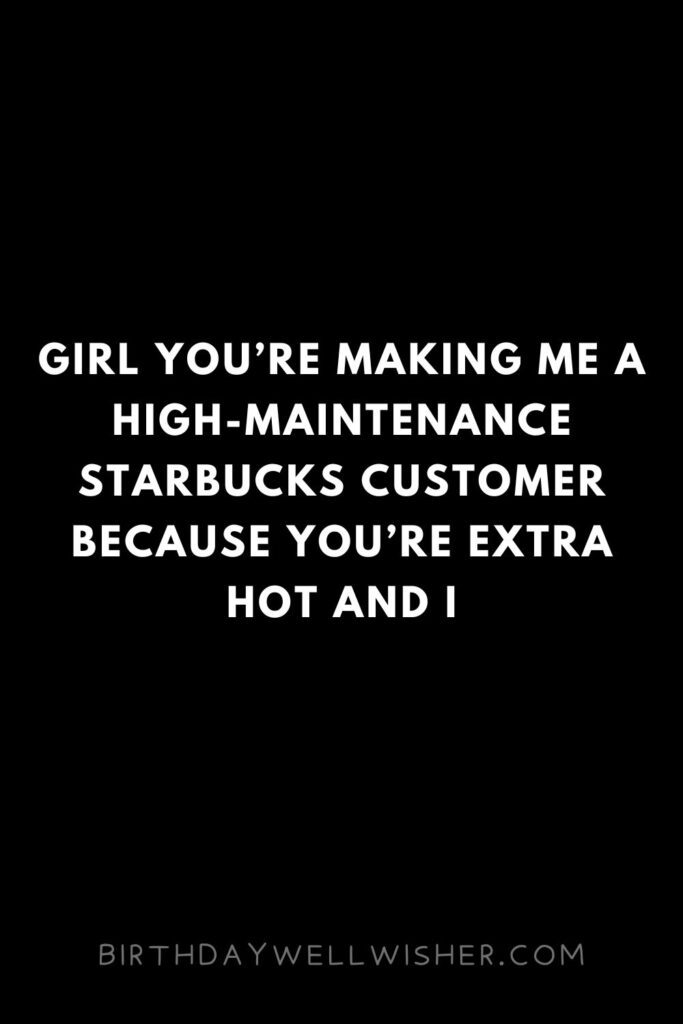 Dirty Coffee Pick Up Lines